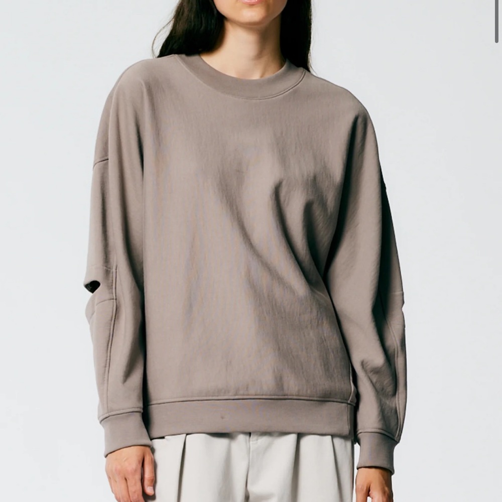 EUC Tibi Cocoon Crewneck Sweatshirt
